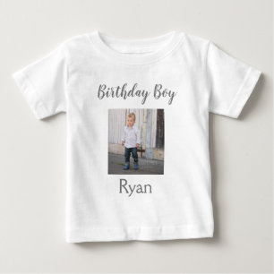 Camiseta Foto do Birthday Boy
