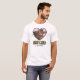 Camiseta Foto do Coração do Pai de Gato Retroativo (Frente Completa)