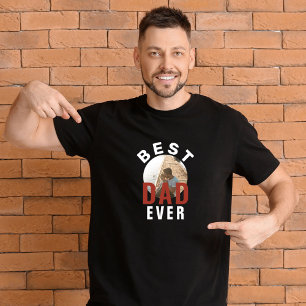 Camiseta Foto do Dia dos Pais do Melhor Pai Moderno