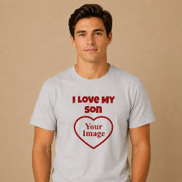 Camiseta Foto do Meu Filho que Eu Amo