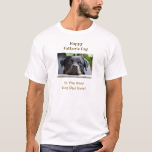 Camiseta Foto do Pai de melhor Dia de os pais