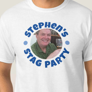 Camiseta Foto do Partido de Despedida de Solteiro