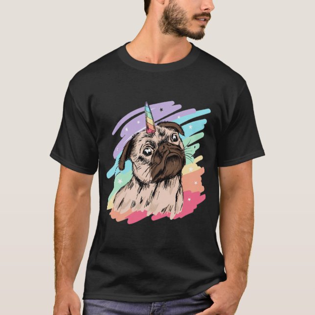 Camiseta Foto do Pug Malvado (Frente)