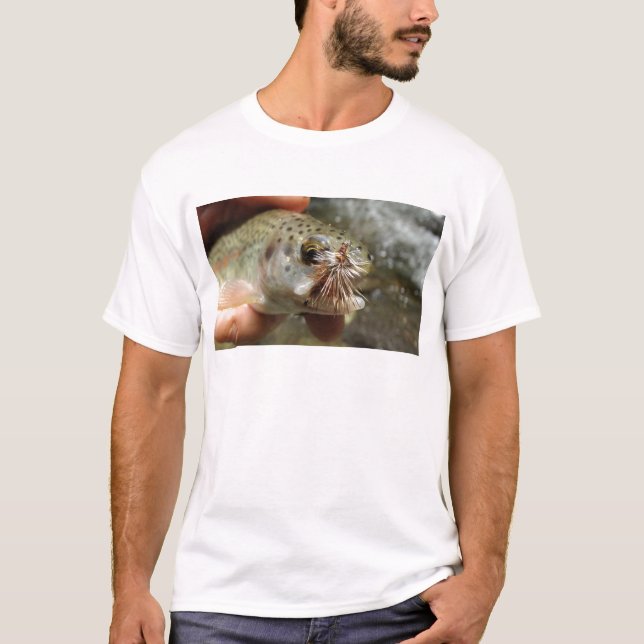 Camiseta Foto do Rainbow Trout (Frente)