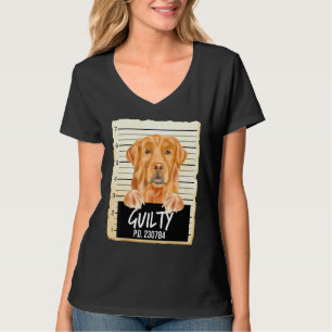 Camiseta Foto do Retriever Dourado Cão Culpado