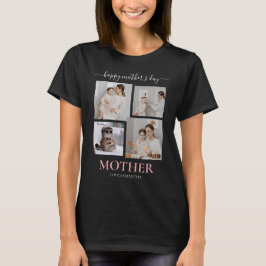 Camiseta Foto do Script Moderno Simples do feliz dia de as 