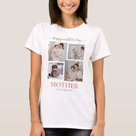 Camiseta Foto do Script Moderno Simples do feliz dia de as 