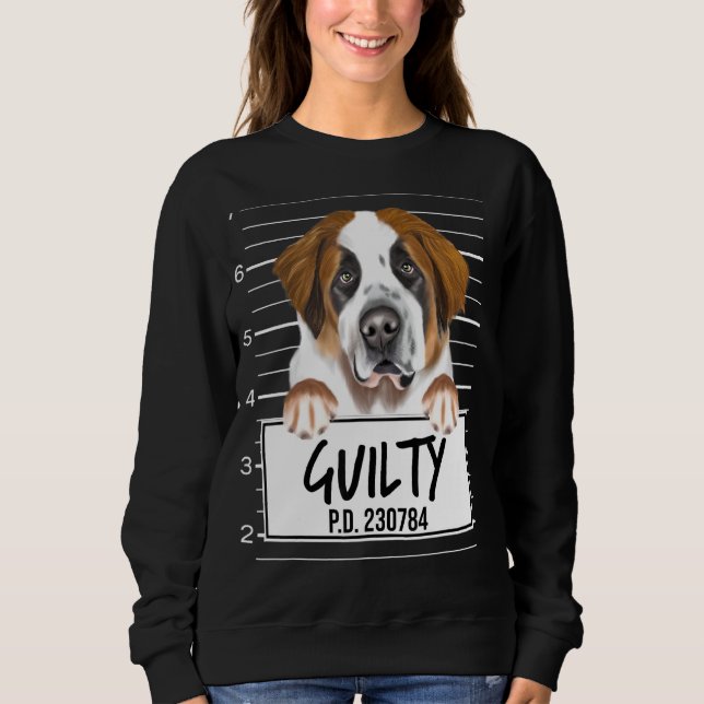 Camiseta Foto do St Bernard Culpado (Frente)