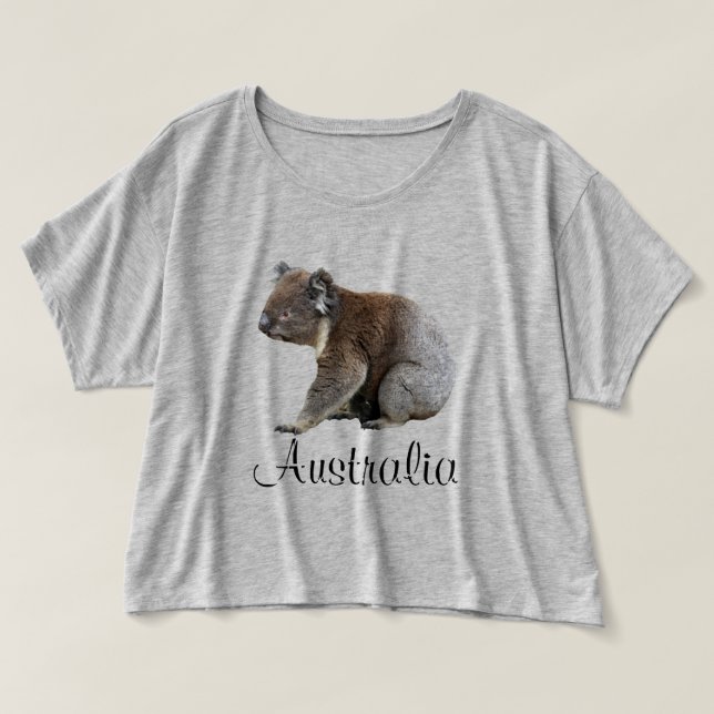 Camiseta Foto do Urso Koala australiano (Frente do Design)