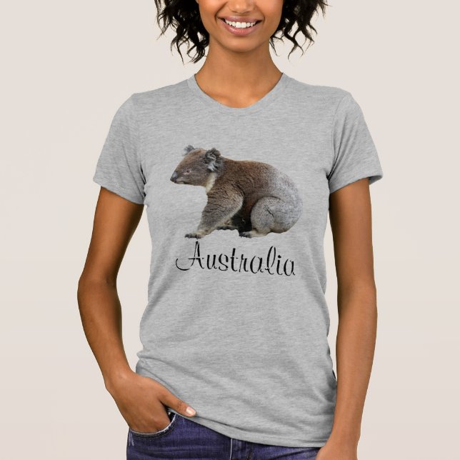 Camiseta Foto do Urso Koala australiano (Frente)
