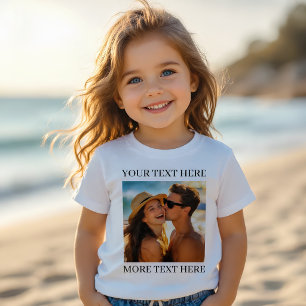 Camiseta Foto e Texto