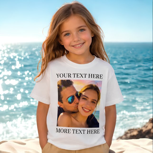 Camiseta Foto e Texto (Criador carregado)