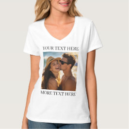 Camiseta Foto e Texto