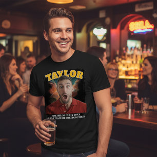 Camiseta Foto e Texto de Concerto Pirata Personalizado Dive