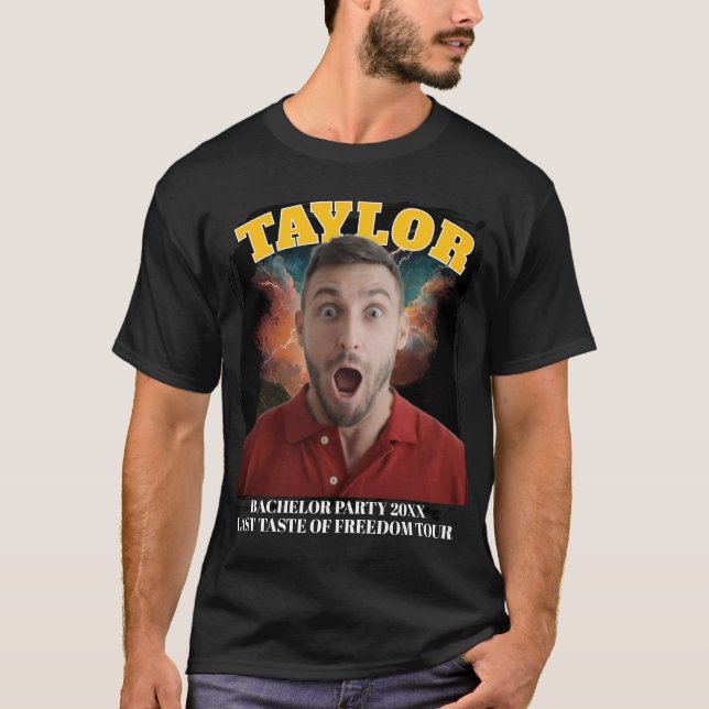 Camiseta Foto e Texto de Concerto Pirata Personalizado Dive (Frente)