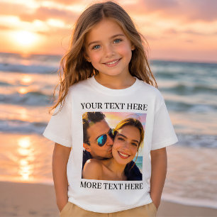 Camiseta Foto e Texto Personalizados