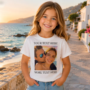Camiseta Foto e Texto Personalizados