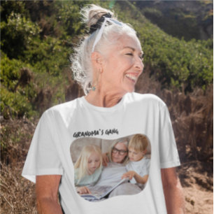 Camiseta Foto e texto personalizados