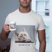 Foto e Texto Personalizados de Animal de Estimação