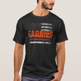 Camiseta Foto em Farrier de Ferradura Hoof Trimming Equine 