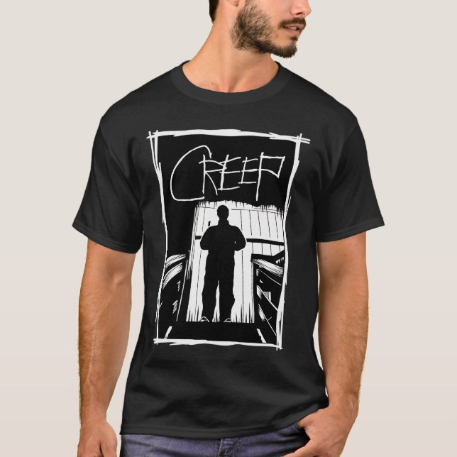 Camiseta Foto Encontrada Por Creep (Frente)