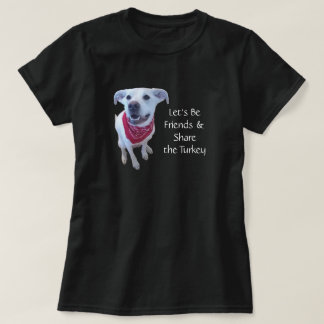 Camiseta Foto engraçada de cachorro com mensagem do Dia de