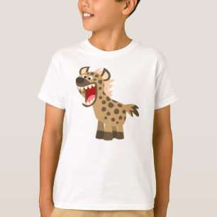 Camiseta Foto Faminta, Linda, Hiena Crianças, Camisa-T
