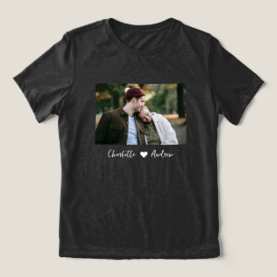 Camiseta Foto Feita Personalizada E Texto Personalizada