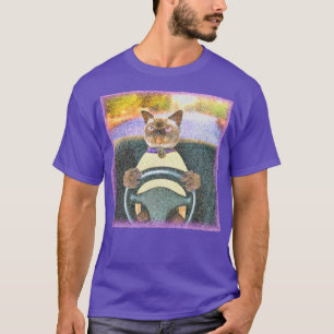 Camiseta Foto "Feline Driver". Compre agora