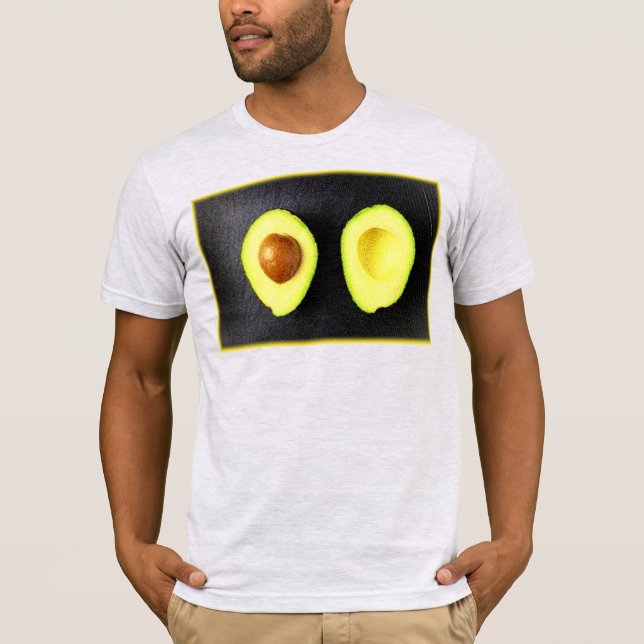 Camiseta Foto "Fruta Avocado". Compre agora (Frente)