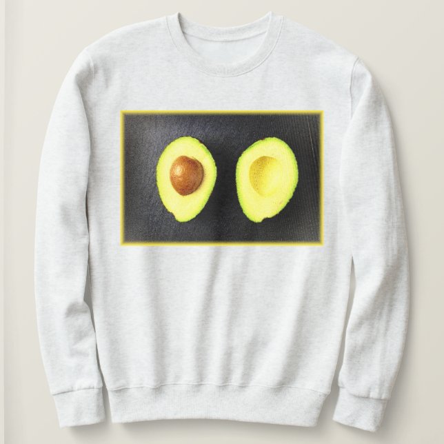 Camiseta Foto "Fruta Avocado". Compre agora (Frente do Design)