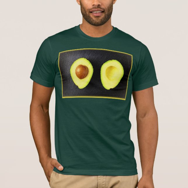 Camiseta Foto "Fruta Avocado". Compre agora (Frente)
