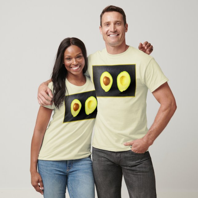 Camiseta Foto "Fruta Avocado". Compre agora (Unissex)