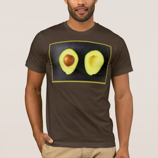 Camiseta Foto "Fruta Avocado". Compre agora (Frente)