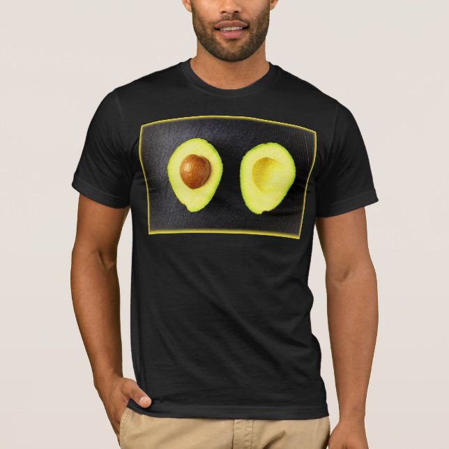Camiseta Foto "Fruta Avocado". Compre agora (Frente)