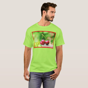 Camiseta Foto "Fruta de Duas Cerejas". Compre agora