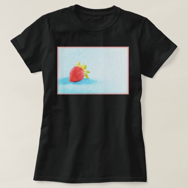 Camiseta Foto "Fruta de Morango". Compre agora (Frente do Design)