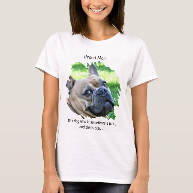 Camiseta Foto giro - Mãe Canina Orgulhosa (Frente)