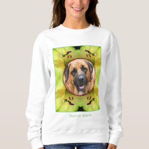 Camiseta Foto: Lily Flower Amarela Crie sua própria foto