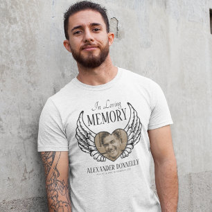 Camiseta Foto Memória Personalizada Memorial