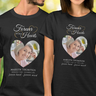 Camiseta Foto Memorial Para Sempre Em Nossos Corações