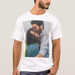 Camiseta Foto minimalista personalizada moderna