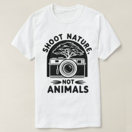 Camiseta Foto: Natureza Não Animais Design