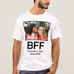 Camiseta Foto original do melhor amigo moderno e personaliz