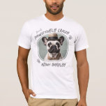 Camiseta Foto Pawsitivamente Louca Sobre Pet<br><div class="desc">Pawsitivamente Louco sobre a sua personalização de um animal de estimação/cão. Excelente para seu amante familiar. A IA gerou foto de preenchimento. Substitua por sua própria foto do seu animal de estimação.</div>