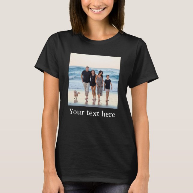 Camiseta foto personalizada  (Frente)