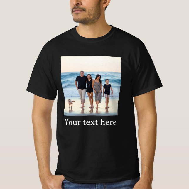 Camiseta foto personalizada  (Frente)
