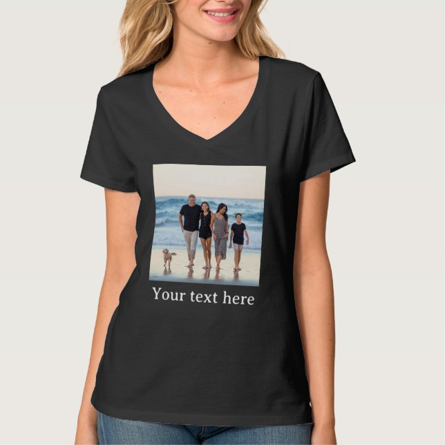 Camiseta foto personalizada  (Frente)