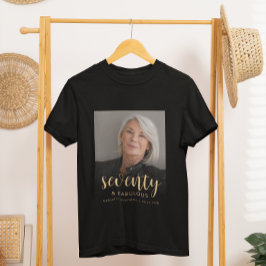 Camiseta Foto Personalizada 70 e Festa de Aniversário Fabul