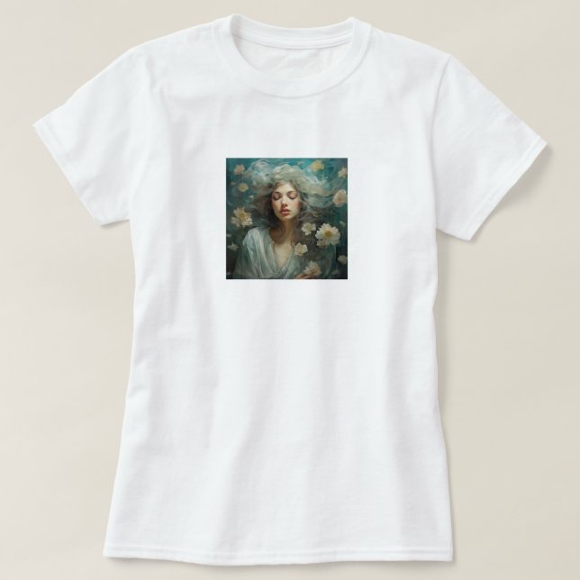 Camiseta Foto personalizada (Adicionar sua própria foto e/o (Frente do Design)